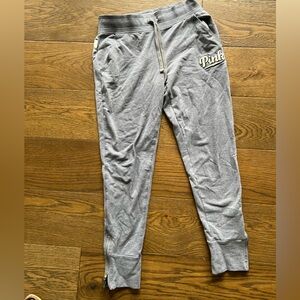Pink sweat pants size small